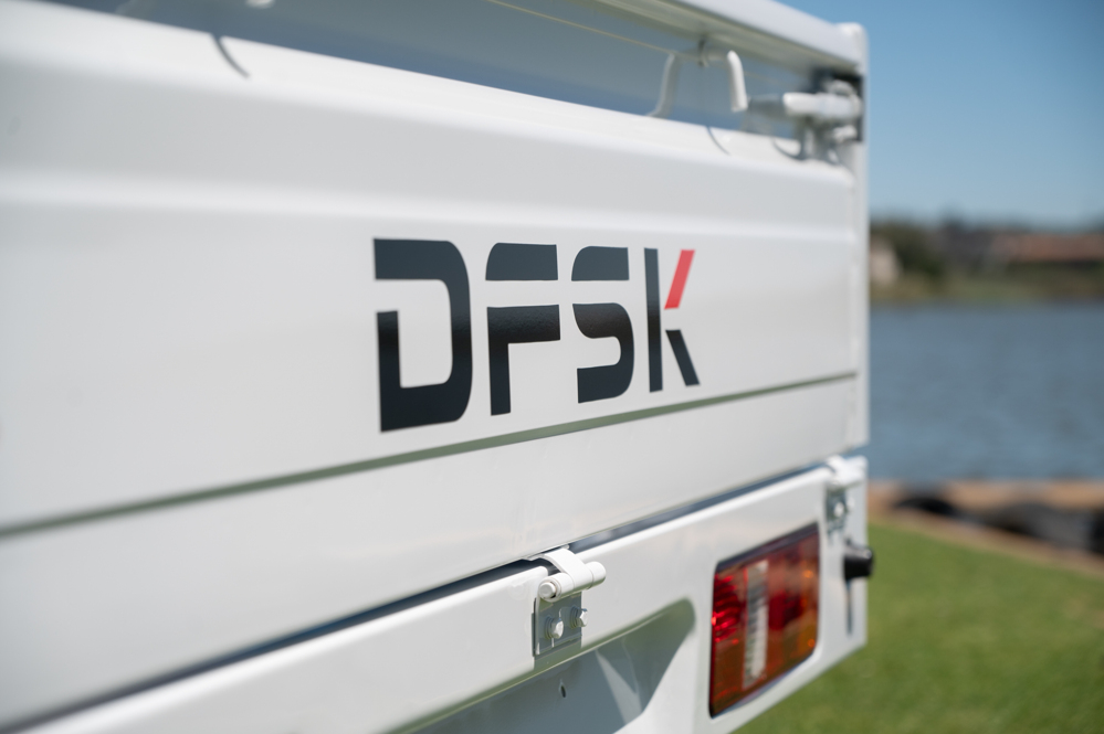 DFSK Pietermaritzburg DFSK K01S rear of the mini truck